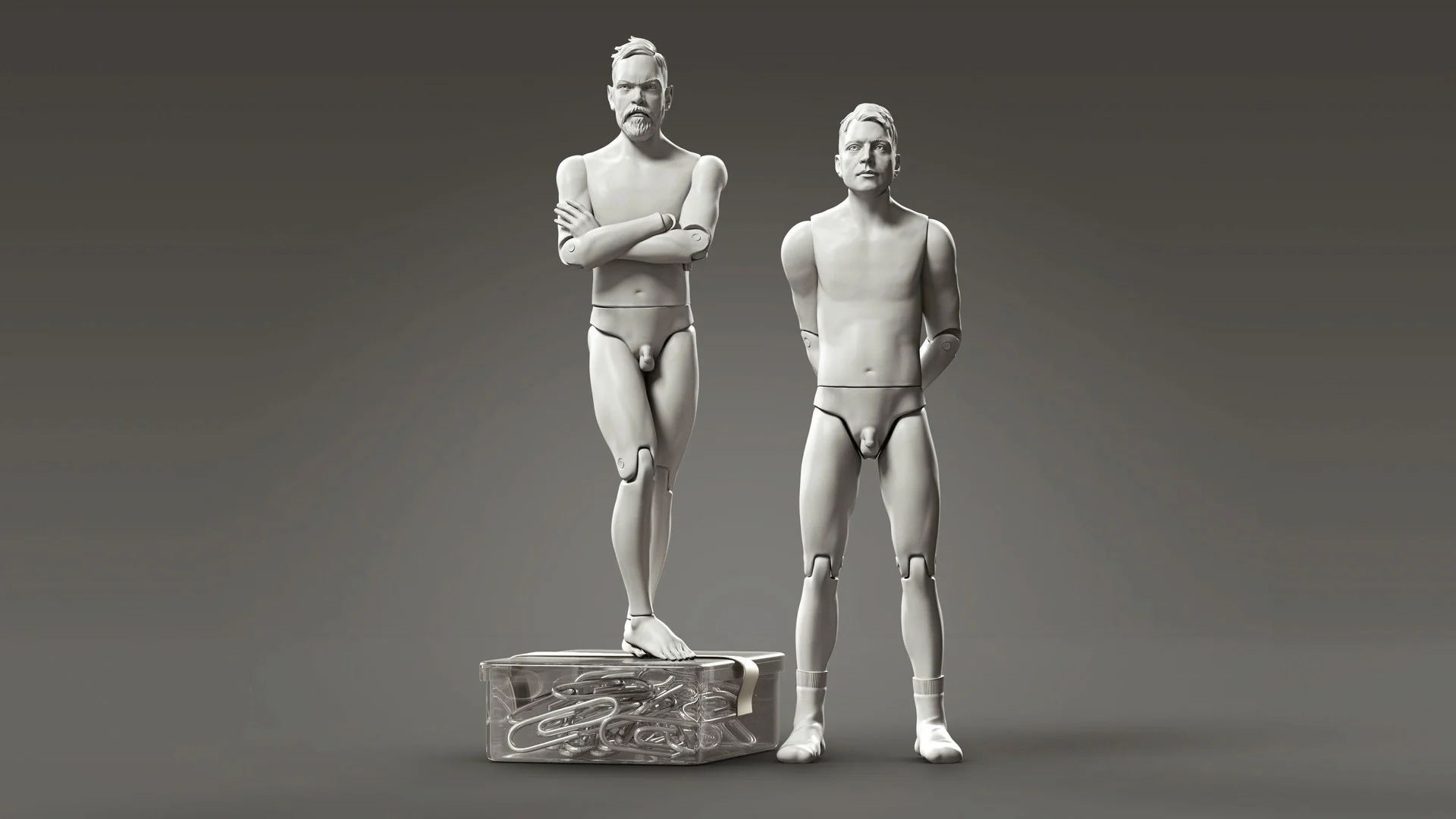 Segmeister-inspired Toyfight website character by Anna Schmelzer