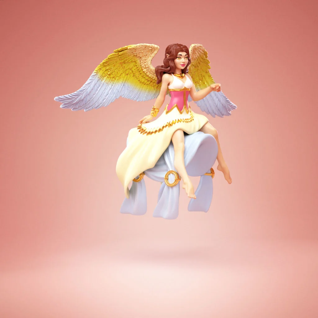 Bayala Gabriella Mermaid figure sculpt without horse companion by Anna Schmelzer