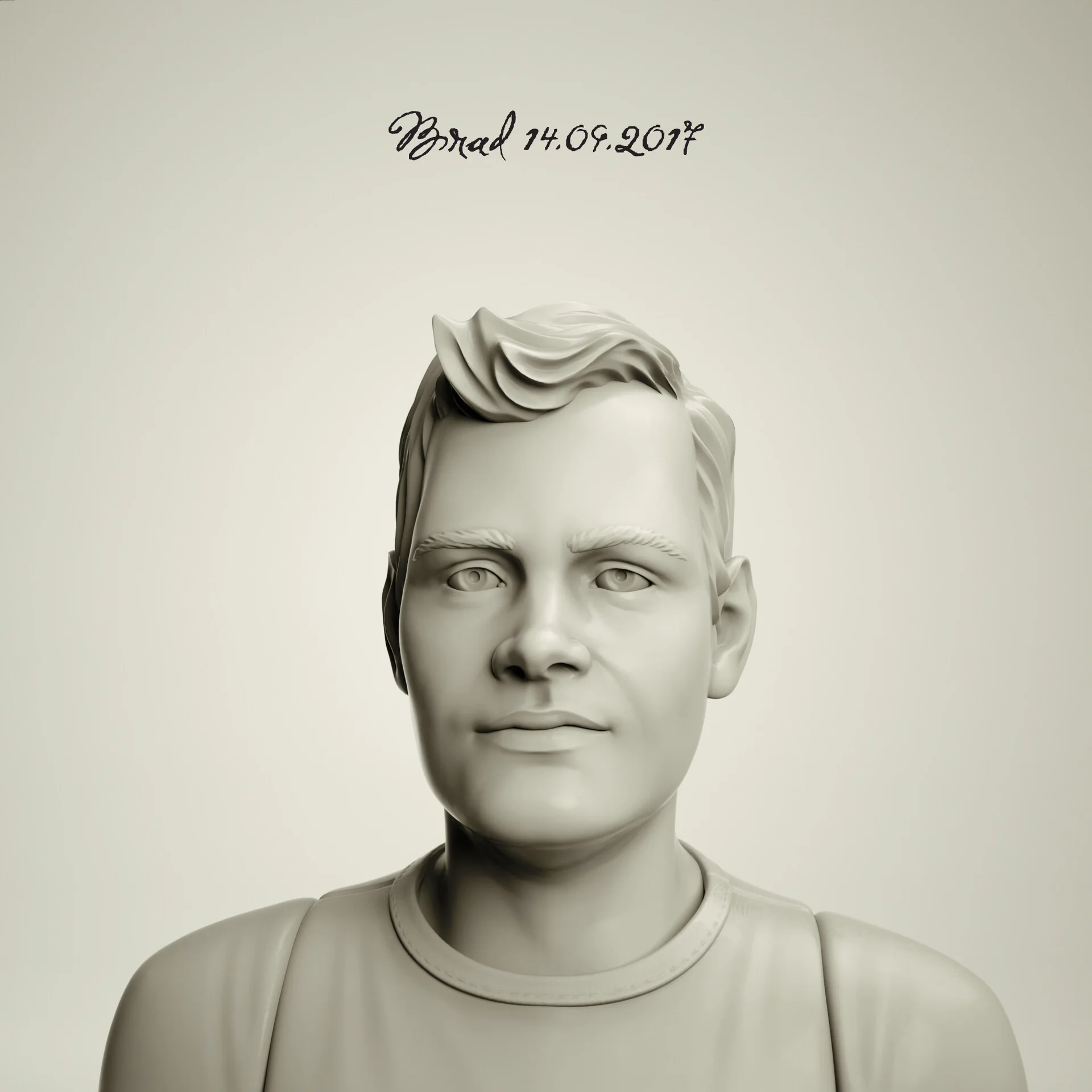 Toyfight team portrait sculpt of Brx in ZBrush by Anna Schmelzer