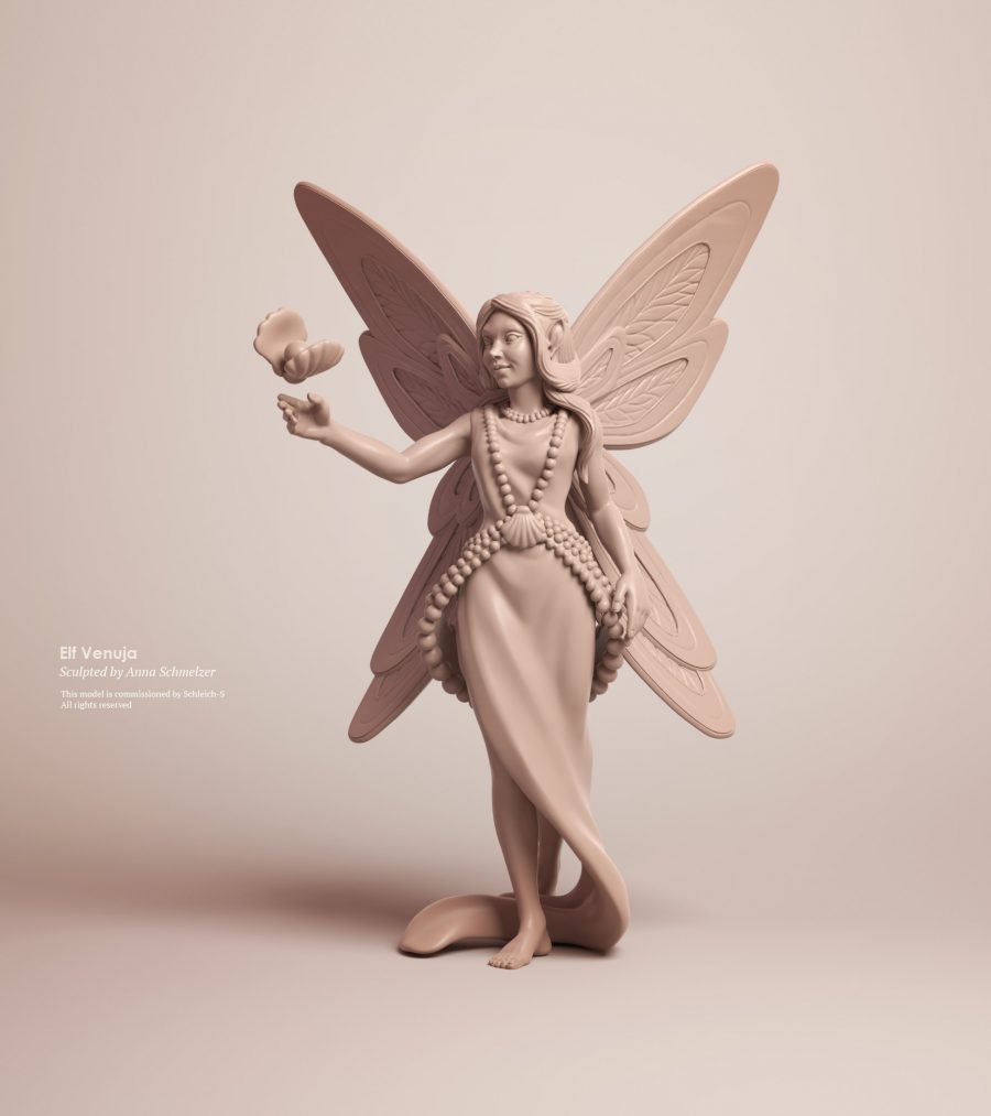 elf_venuja_anna_schmelzer_for_schleich_toys_clay