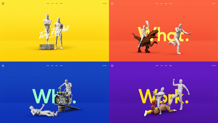 toyfight-website-screenshot-with-models-by-anna-schmelzer-zbrush