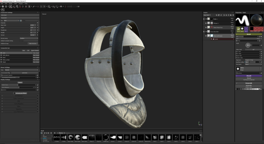 Helmet Texturing