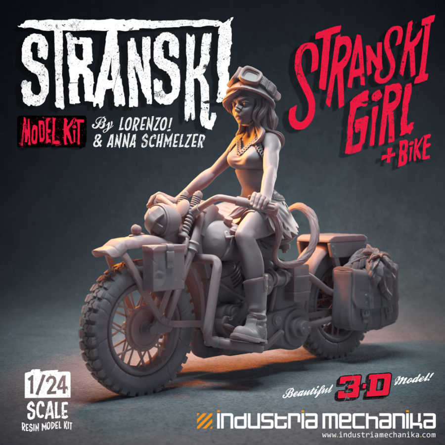 Stranski Girl model Anna Lorenzo IndustrianMechanika Collectibles