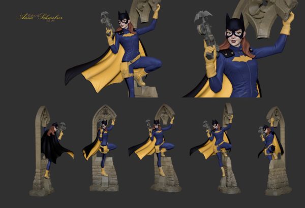 Batgirl_Vertexschool_Anna_Schmelzer_ZBrush_Collectible