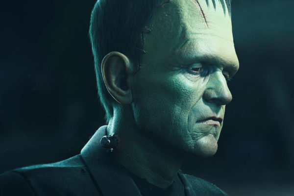 Frankenstein for Halloween 2023 fanart Anna Schmelzer